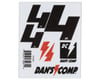 Related: Dan's Comp Stickers BMX Numbers (Black) (2" x 2, 3" x 1) (4)